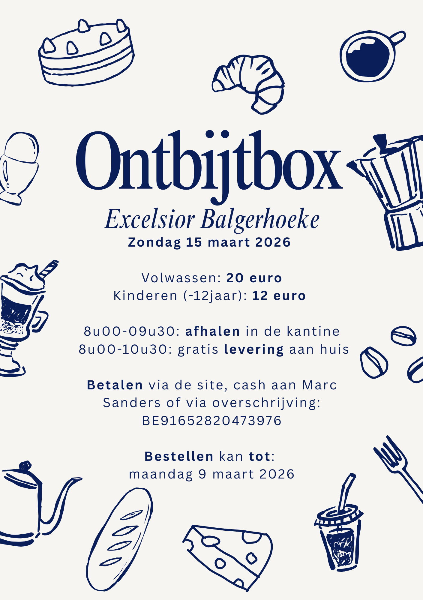 Ontbijtbox: volwassenen